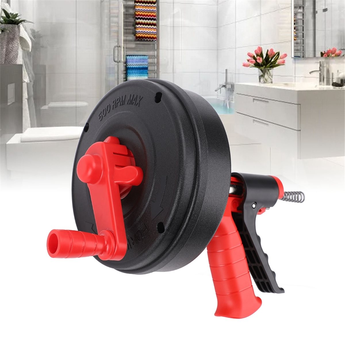 Drain Snake Flexible - DT57 NIEUWSTE MODEL 7,5-Meter Ontstoppingspoel met