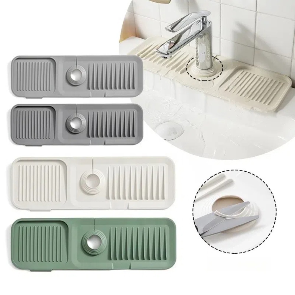 Silicone Tap Washer - Draagbare Siliconen Kraan Mat 37 Cm/45