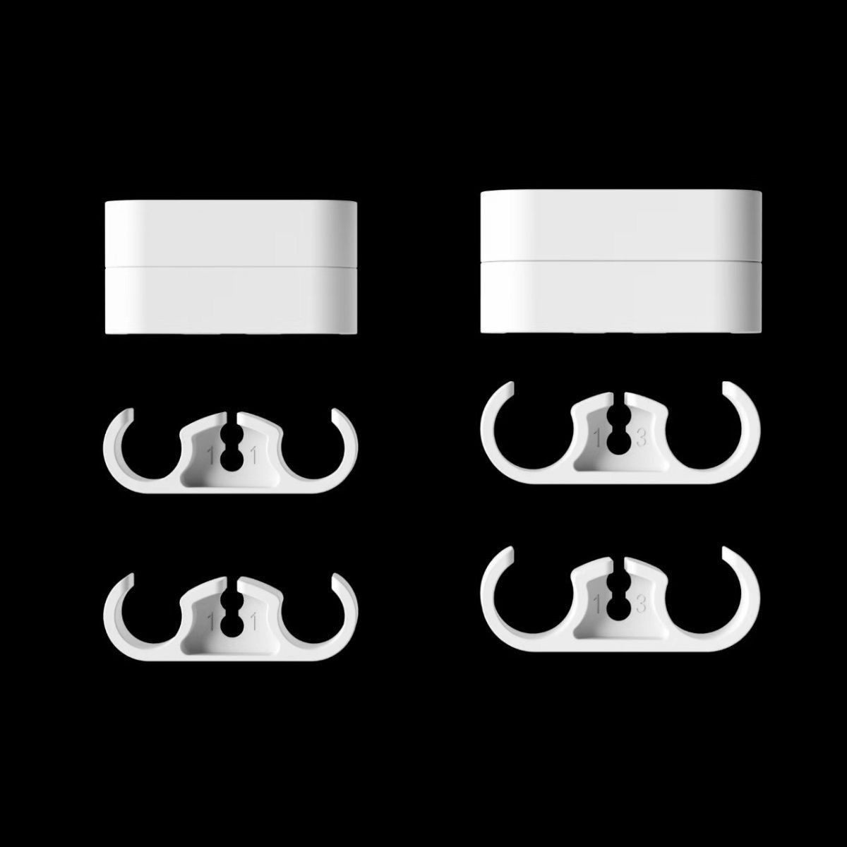 Kabelkamclip van watergekoelde - Plastic Pipe Clip recensie en prijs